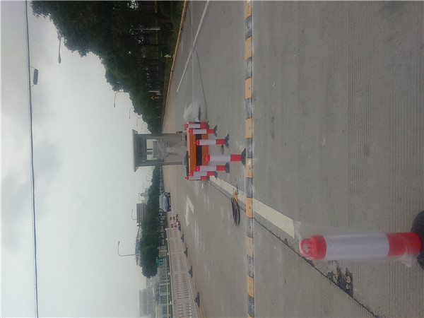 厂区道闸门禁系统施工